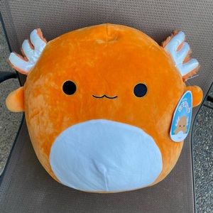 Squishmallow 12” Nico the Axolotl Orange